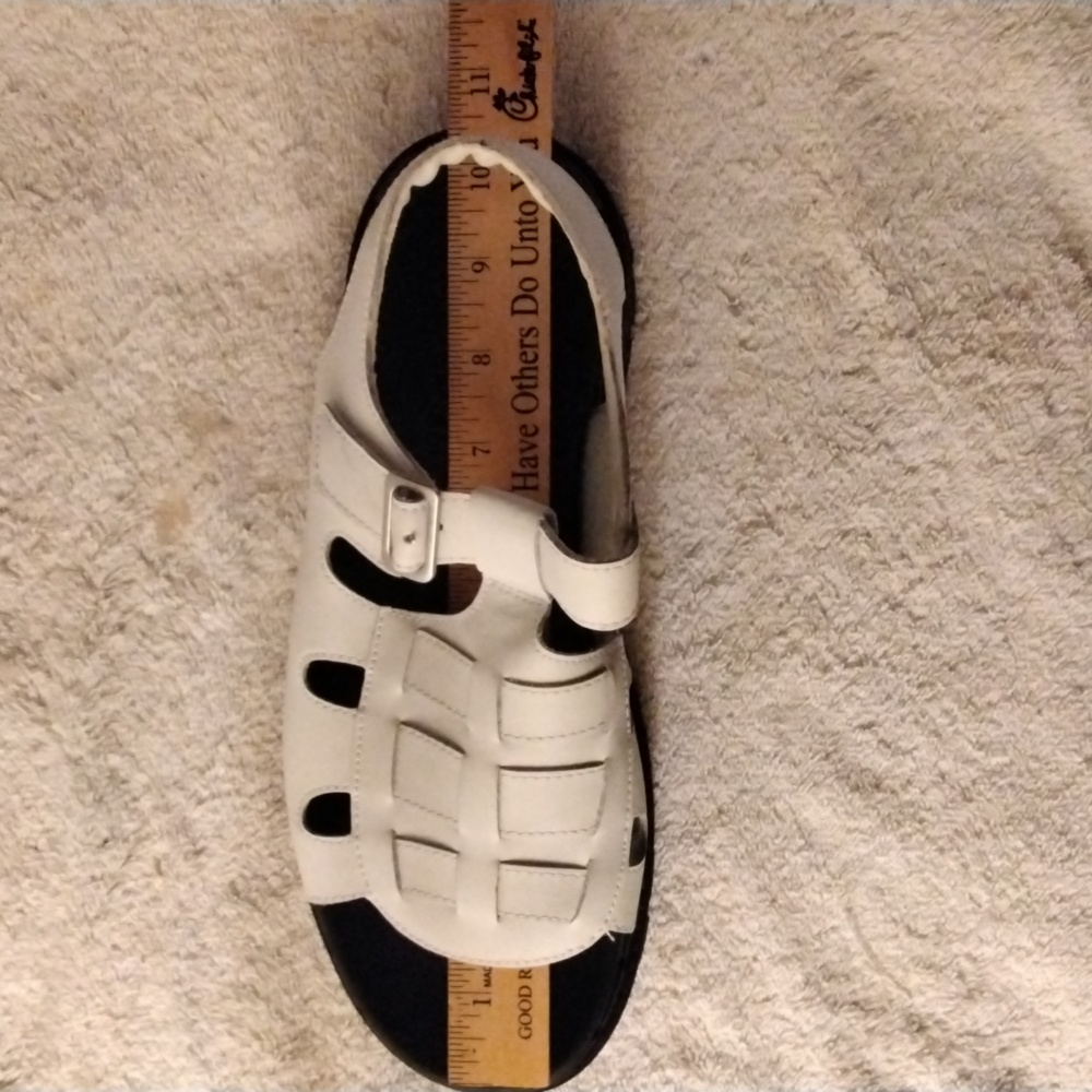 WS1- Skechers Women's White Fisherman Sandal - sz 9 Medium- NWOT - Picture 11 of 13